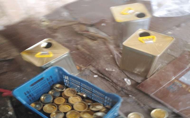 جرش : اتلاف 4 اطنان زيت