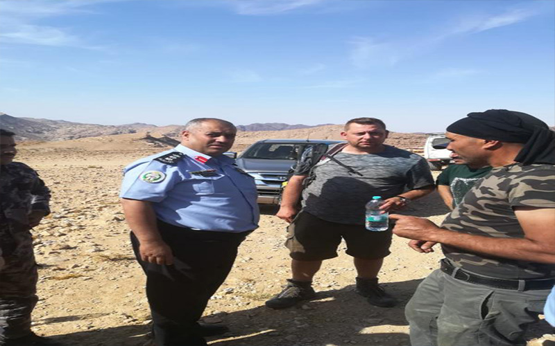 إنقاذ سائحة بريطانية في لواء الشوبك