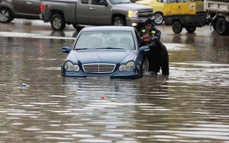 الأرصاد تحذر من السيول