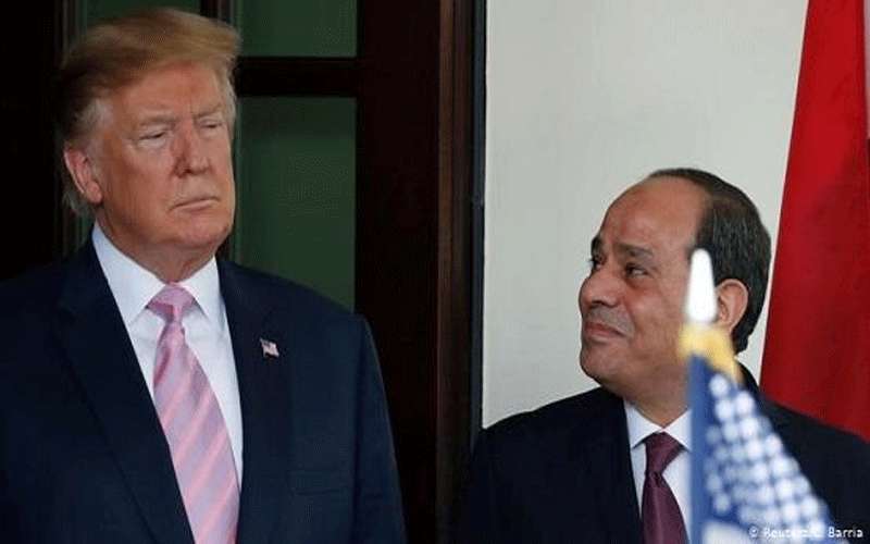 مصر سعيدة بعقوبات ترامب على تركيا