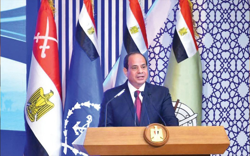 السيسي: لو عايزين تكافحوا الفساد متجاملوش