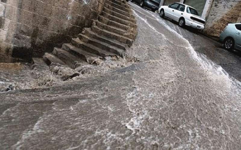 الارصاد الجوية تحذر من خطر الانزلاق