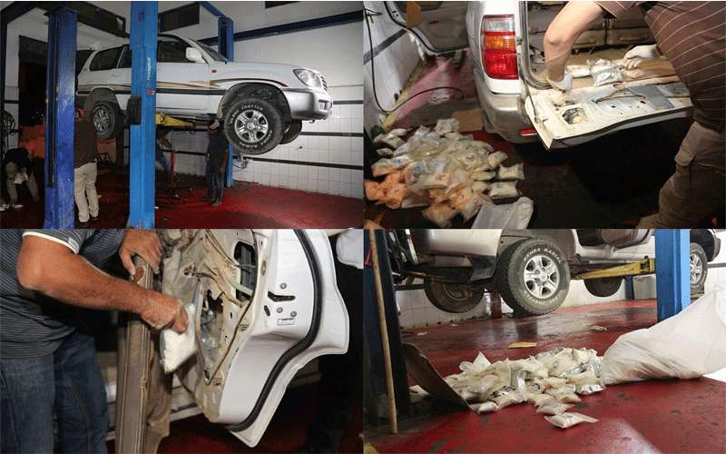 احباط محاولة تهريب مليون حبة مخدرة