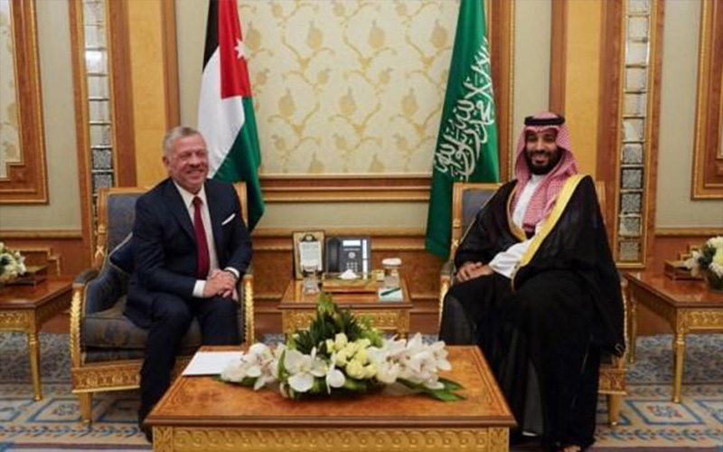 الملك يشكر السعودية على دعمها للأردن