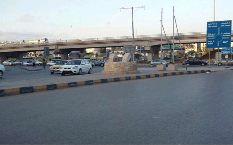 اصابات بحادث سير بين 7 مركبات