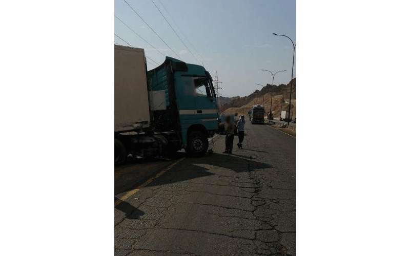 وفاة شخص بحادث تصادم بالعقبة