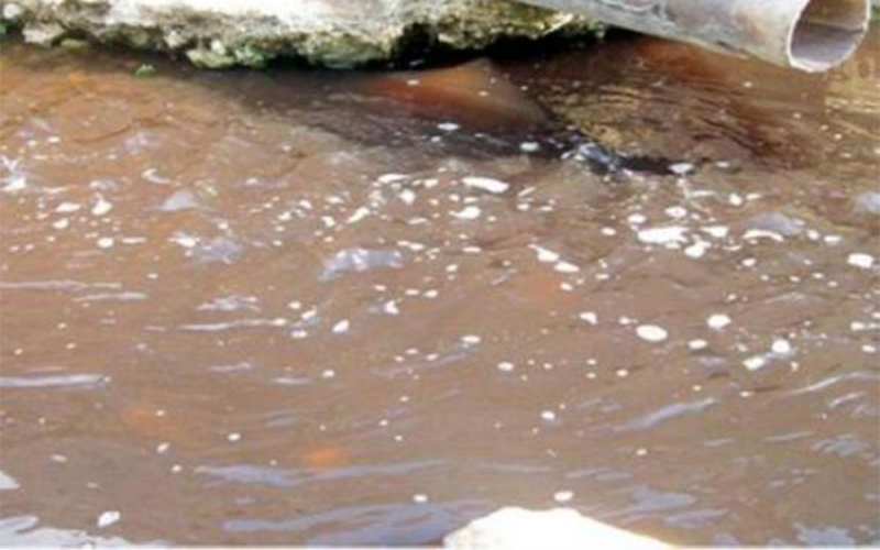 جرش: ضبط مكب لمياه الزيبار غير