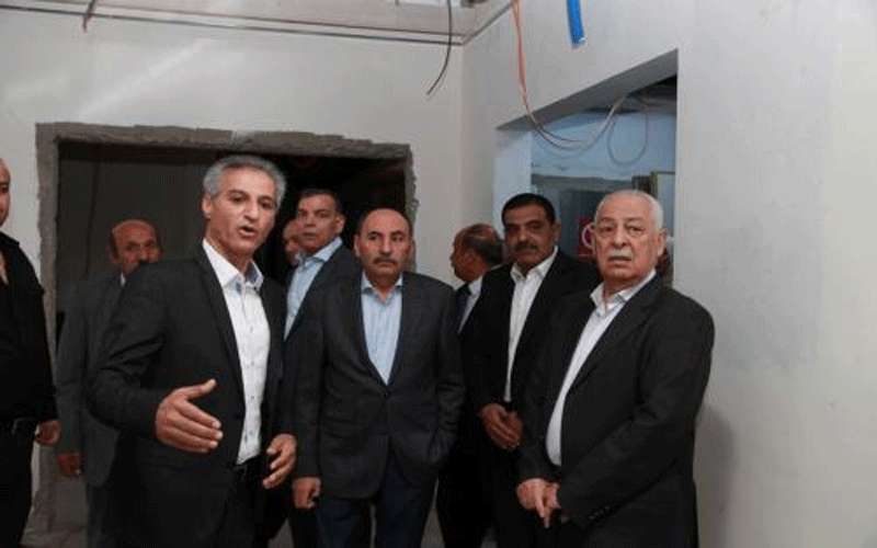 العيسوي وجابر والعموش يزورون التوتنجي لتنفيذ