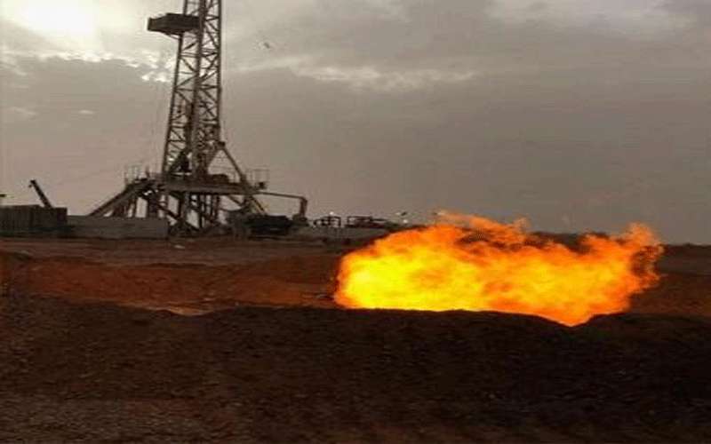 حفر البئر 49 في حقل الريشة