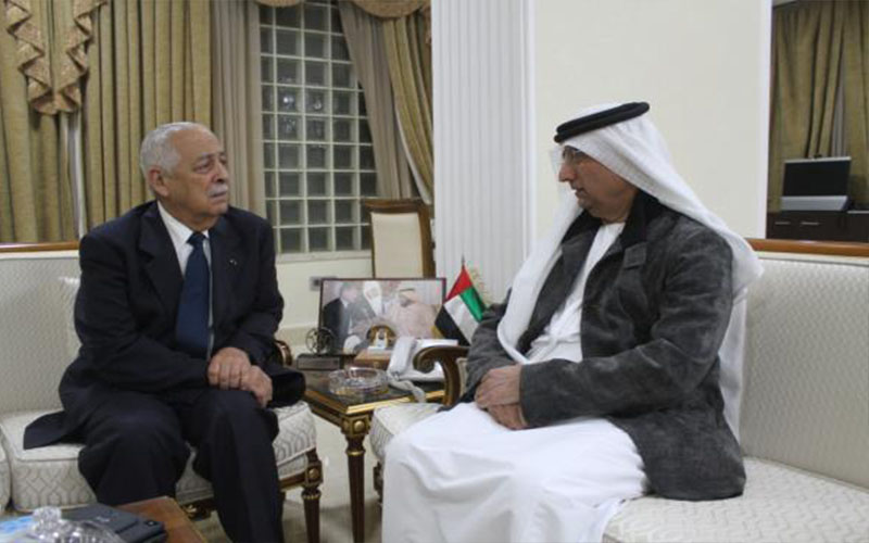 العيسوي يعزي في السفارة الإماراتية بوفاة