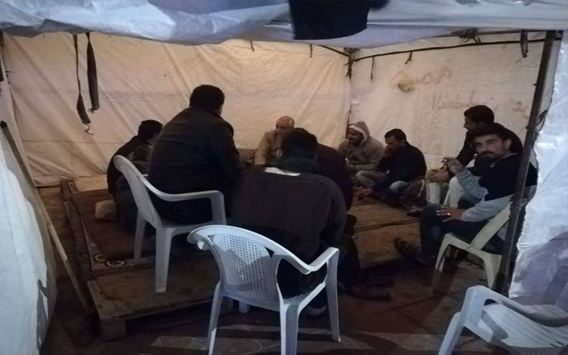 رغم الأجواء الباردة: تواصل اعتصام المعطلين