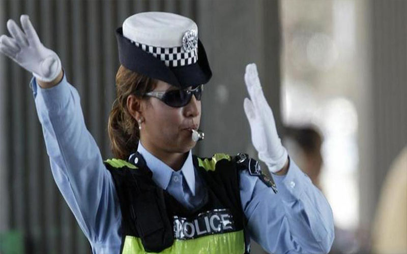 الشرطة النسائية تقبض على شخص تسبب