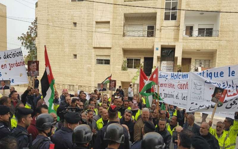 البطاينة يستدعي ادارة لافارج بعد توجهها