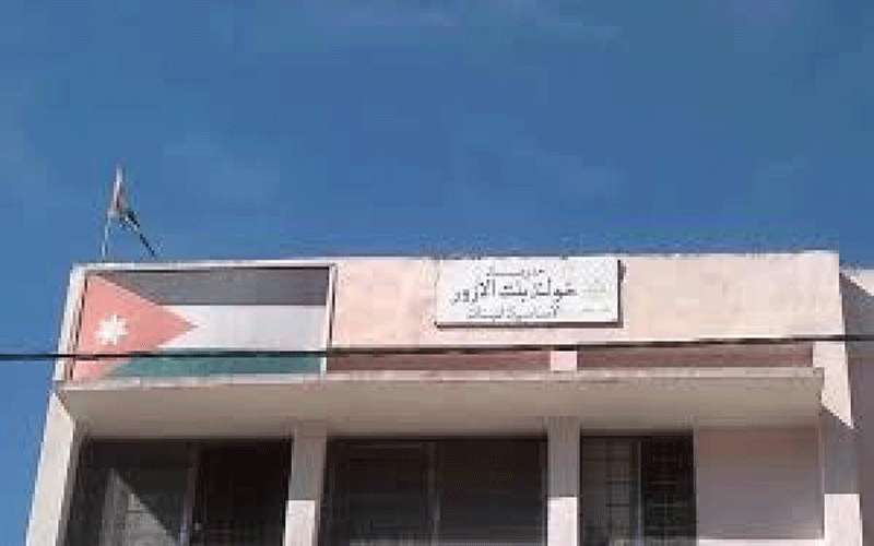 إصابات اثر حريق في مدرسة بالسلط