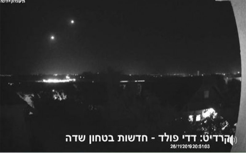 إطلاق صواريخ من قطاع غزة تجاه