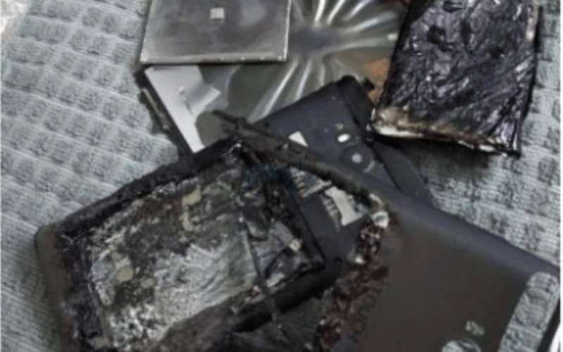 اختناق أردني بعد انفجار هاتفه