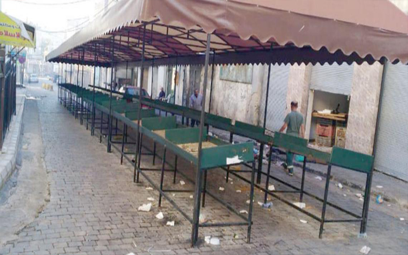 بلدية إربد تتجه لإزالة 34 بسطة