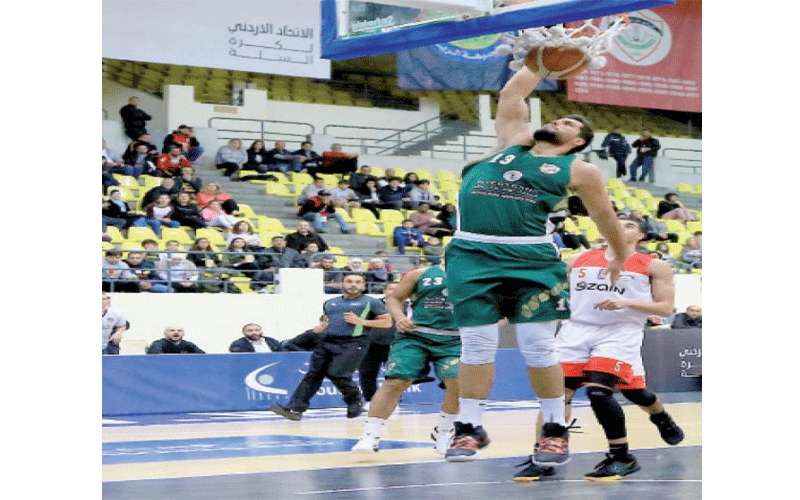 مباراة تجمع الوحدات والارثوذكسي بدوري السلة