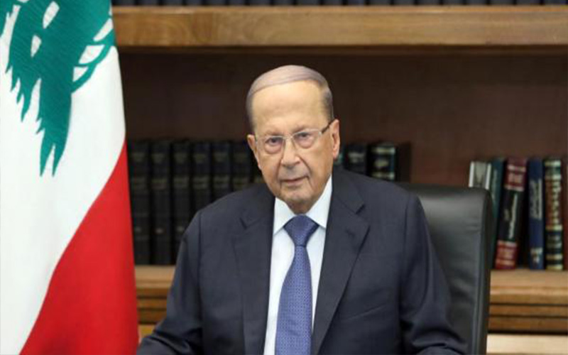 عون يطالب اميركا بالضغط على اسرائيل