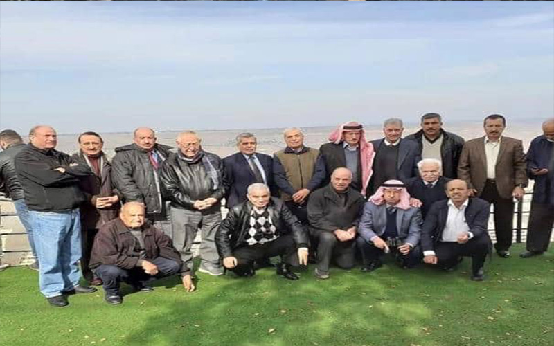 متقاعدو نادي ضباط غرب عمان يزورون