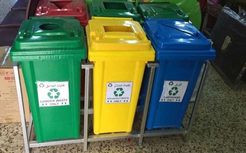 بلدية اربد تعيد تشغيل مصنع الحاويات