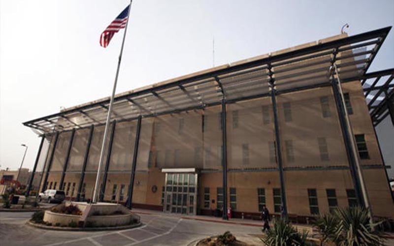 السفارة الأميركية ببغداد تعلن حالة الطوارئ