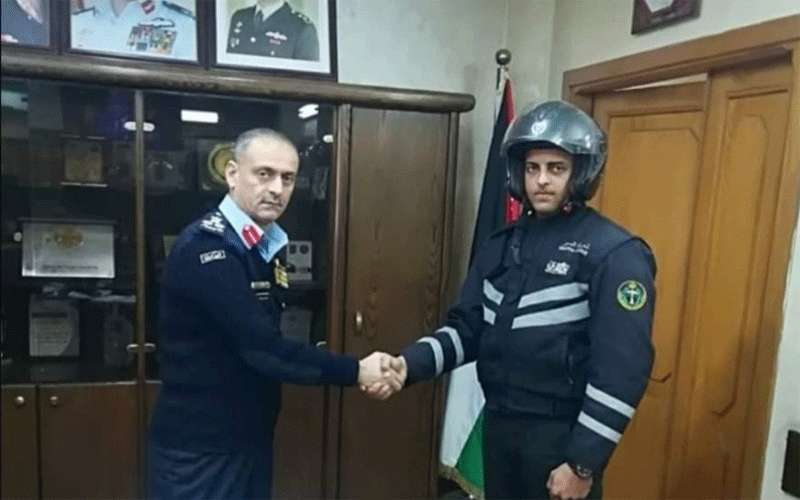 تكريم رقيب السير العبادي صاحب كلمة