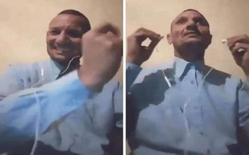 توقيف برد الشفا