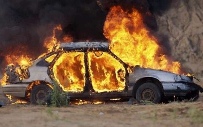 مجهول يضرم النار بمركبة مواطن في