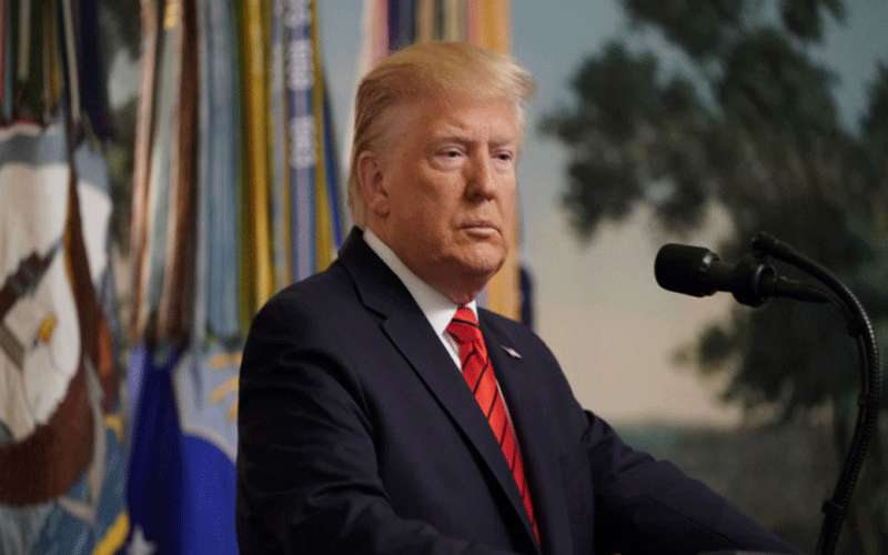 ترمب يطمئن الشعب الاميركي بعد الضربة