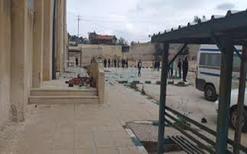 إخلاء مدرسة كفرراكب الثانوية للبنات باربد