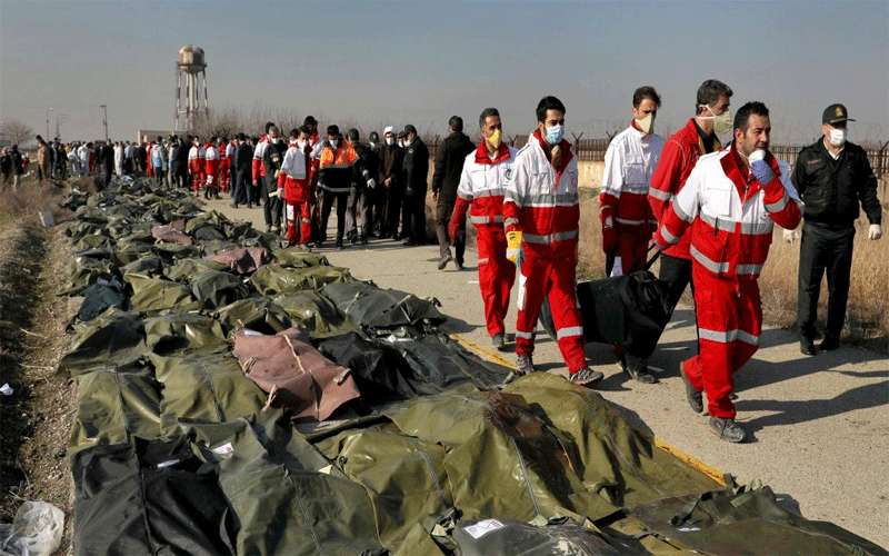 روحاني: حادث الطائرة الذي أودى بحياة