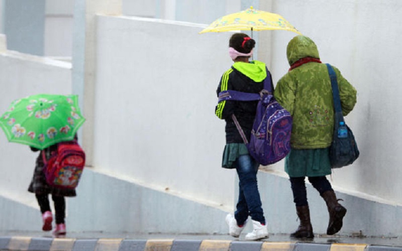 تأخير دوام المدارس في الشوبك والبترا