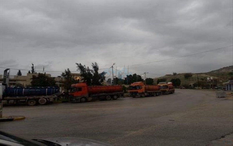 أصحاب صهاريج المياه العادمة يحتجون من