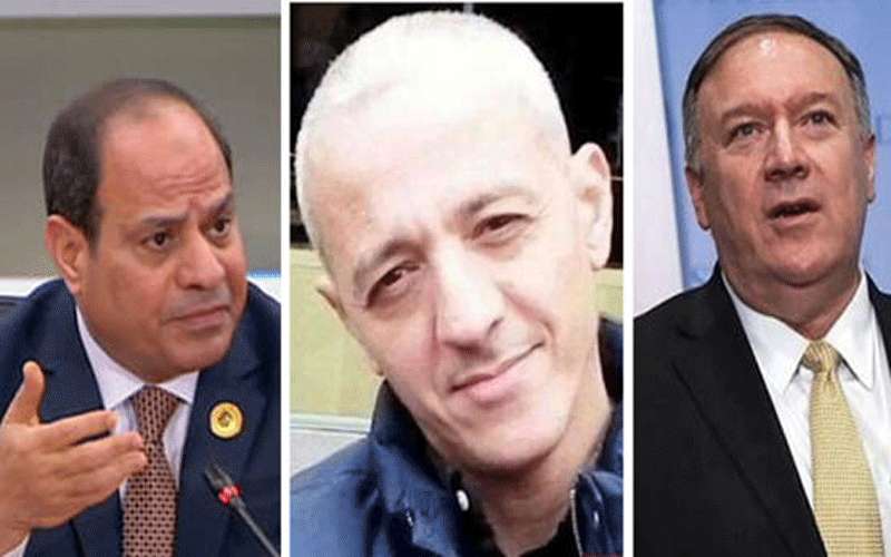 بومبيو يعبر عن سخطه للسيسي بعد