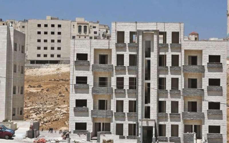 6.4 مليون م2 مساحة الأبنية بالأردن