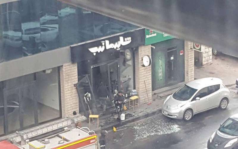 انفجار داخل أحد المطاعم في منطقة