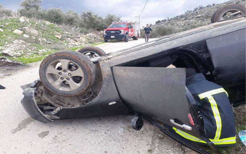 وفاة سيدة بحادث تصادم