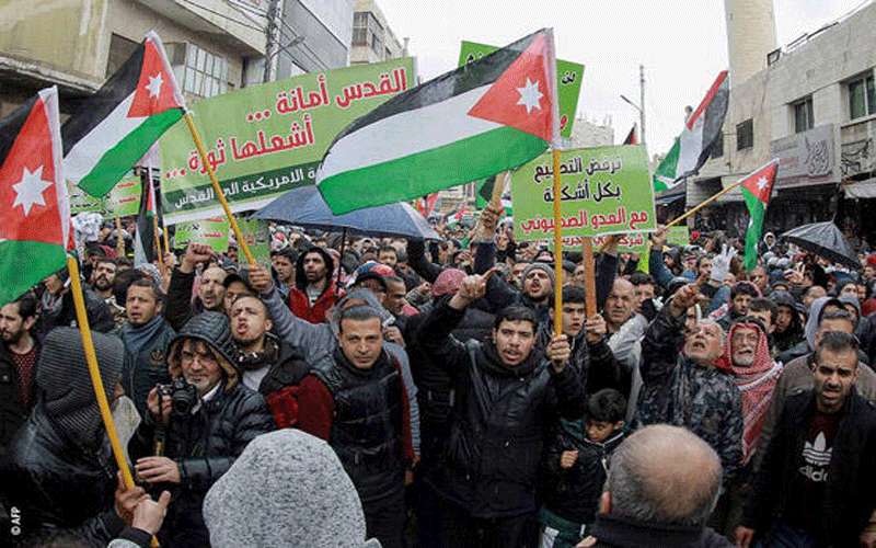 الأردن لن يكون جزءا من خطة