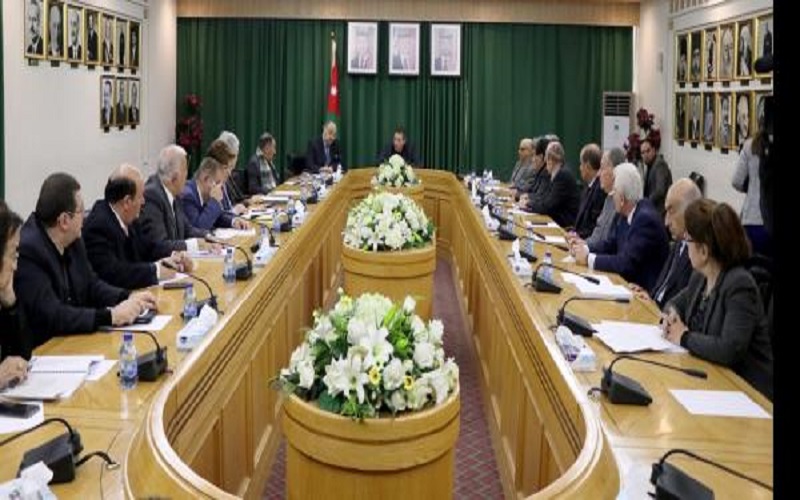 لجنة فلسطين في الأعيان تبحث تداعيات