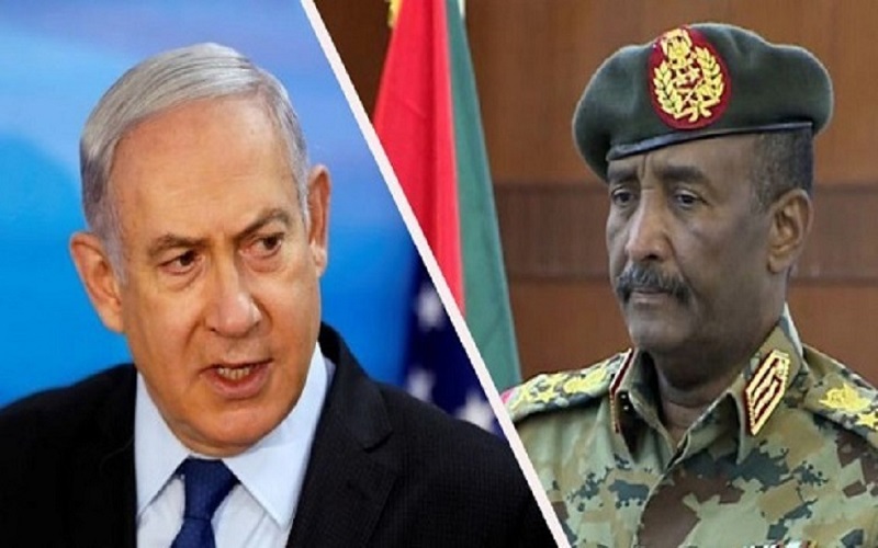 البرهان: لقائي مع نتنياهو في أوغندا