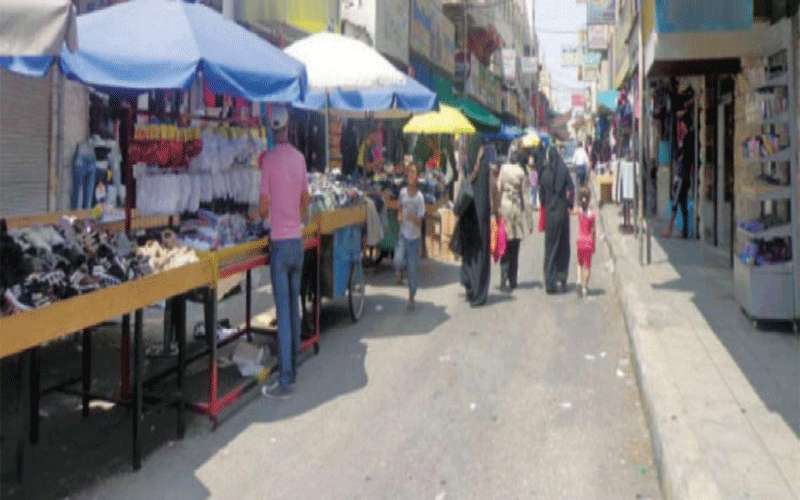 أصحاب بسطات في اربد يرفضون الانتقال