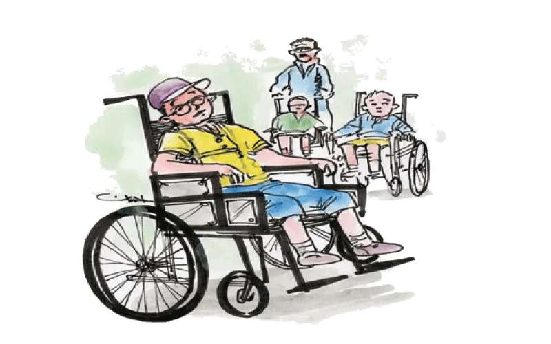 التنكر لحق ذوي الإعاقة بالأماكن العامة..