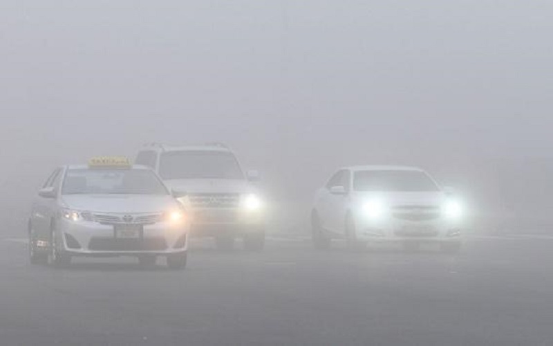 ضباب متوقع في عدة مناطق الليلة