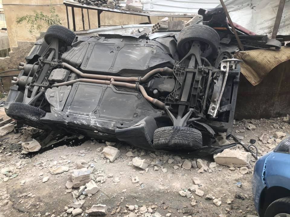 تدهور مركبة كان يقودها ’عامل محطة