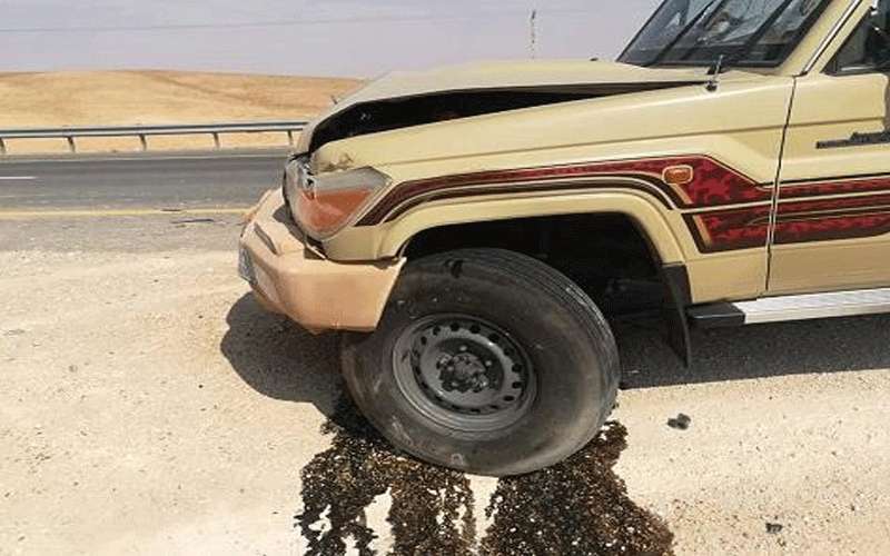وفاة زوجين بحادث مع مركبة سعودية