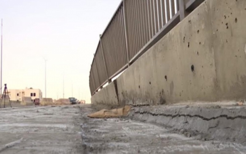 أشغال البلقاء تنفي وقوع أية انهيارات