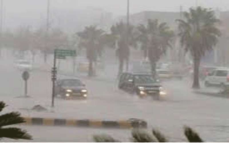 الثلاثاء.. أمطار غزيرة وثلوج على المرتفعات