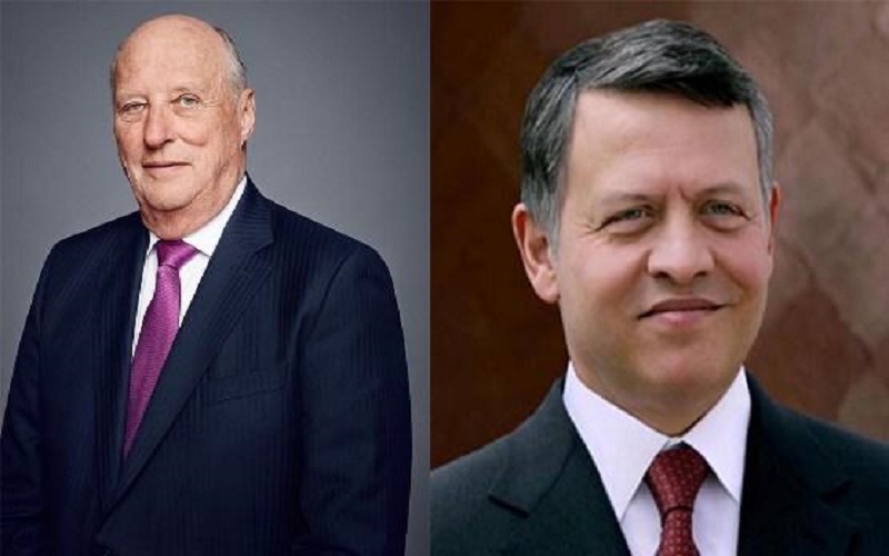 الملك يجري مباحثات مع ملك النرويج