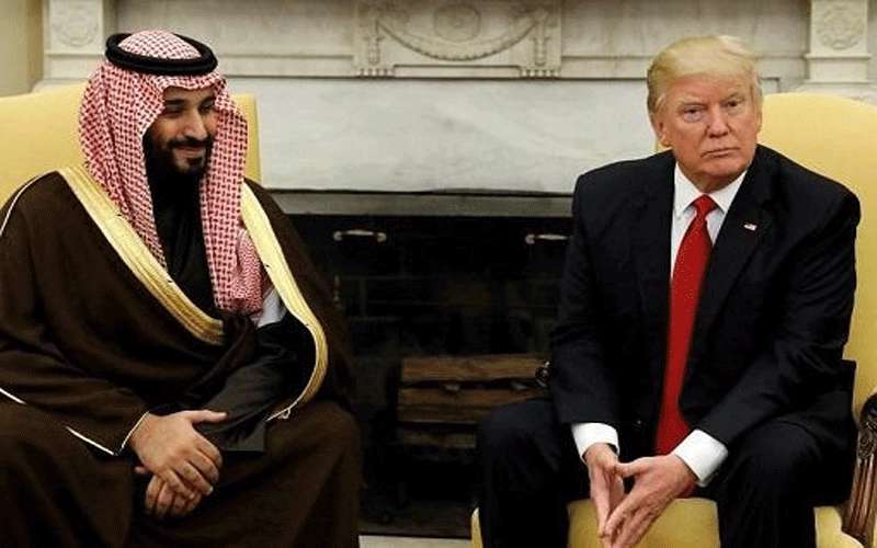 ترامب يهاتف ابن سلمان